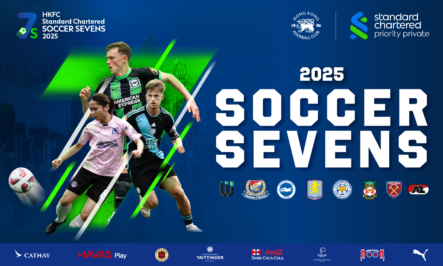 Hong Kong Soccer Sevens project visual