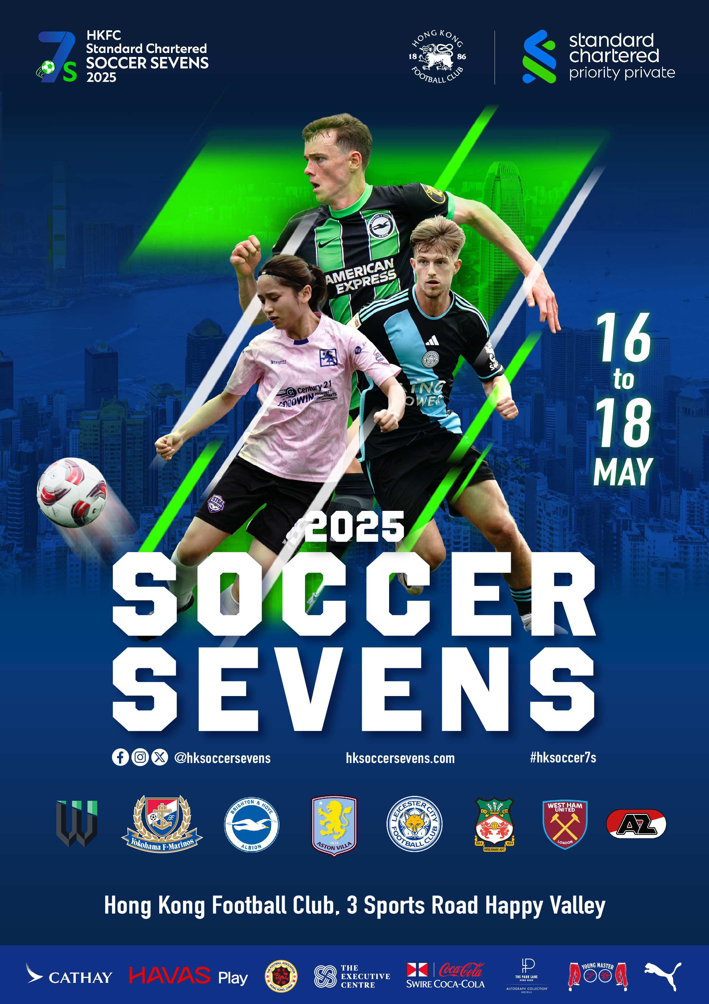 HKFC Soccer Sevens campaign poster